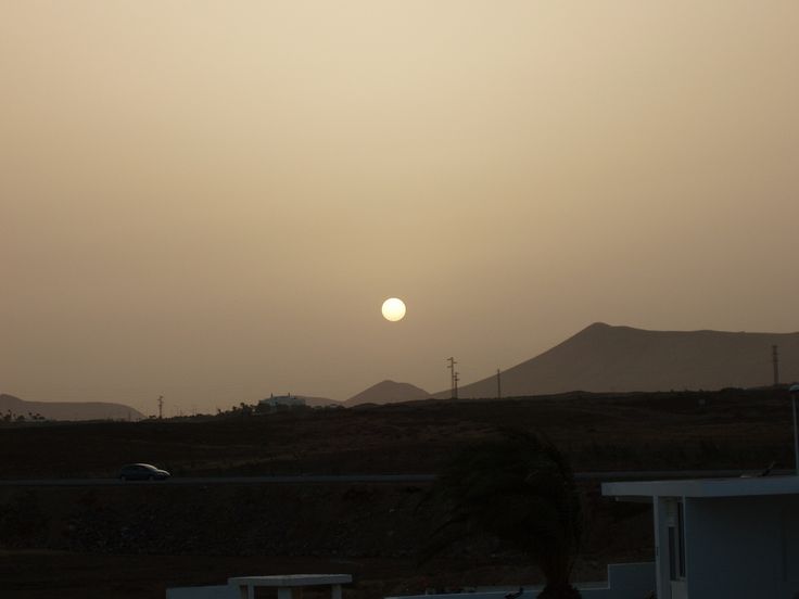 La calima en Lanzarote 2011-2015